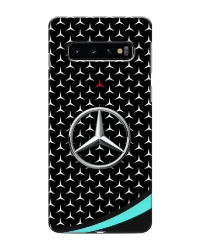 Чехол для Samsung Galaxy S10e с картинкой «Mercedes — бирюзовый акцент» Чехол для Samsung Galaxy S10e с картинкой «Mercedes — бирюзовый акцент»