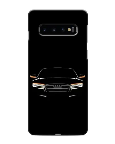 Чехол для Samsung Galaxy S10e с картинкой «Audi — ночной контур» Чехол для Samsung Galaxy S10e с картинкой «Audi — ночной контур»