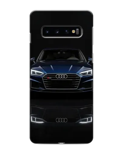 Чехол для Samsung Galaxy S10e с картинкой «Audi — ночное отражение» Чехол для Samsung Galaxy S10e с картинкой «Audi — ночное отражение»