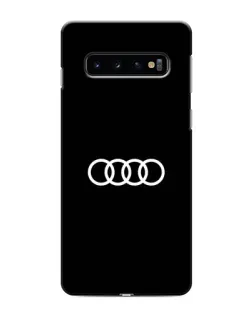 Чехол для Samsung Galaxy S10e с картинкой «Audi White Logo» Чехол для Samsung Galaxy S10e с картинкой «Audi White Logo»