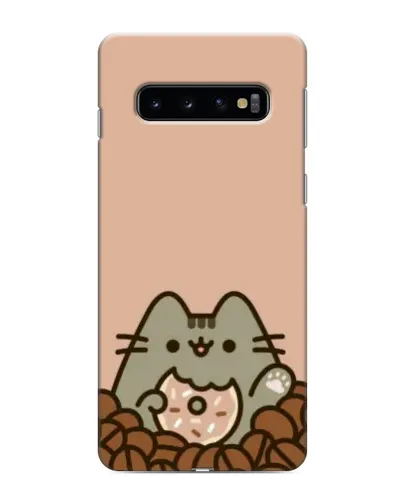 Чехол для Samsung Galaxy S10e с картинкой «Кофейный Пушин»
