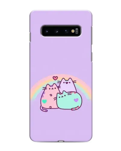 Чехол для Samsung Galaxy S10e с картинкой «Радужные Пушины»
