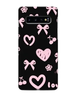 Чехол для Samsung Galaxy S10e с картинкой «Сатиновый бант»