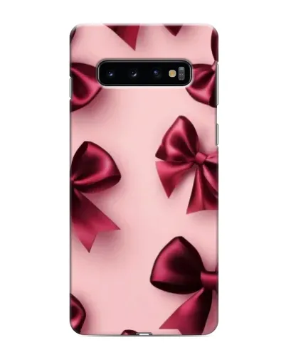 Чехол для Samsung Galaxy S10e с картинкой «Бордовый атлас»