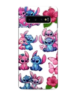 Чехол для Samsung Galaxy S10e с картинкой «Стикеры Stitch и Angel» Чехол для Samsung Galaxy S10e с картинкой «Стикеры Stitch и Angel»