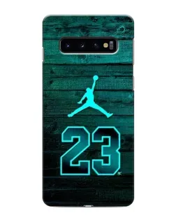 Чехол для Samsung Galaxy s10 Plus с картинкой «Jordan Cyan 23» Чехол для Samsung Galaxy s10 Plus с картинкой «Jordan Cyan 23»