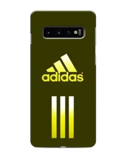 Чехол для Samsung Galaxy s10 Plus с картинкой «Оливковый градиент Adidas»