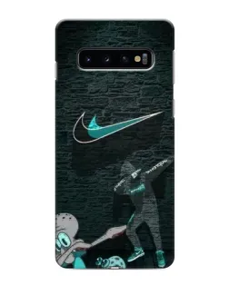 Чехол для Samsung Galaxy s10 Plus с картинкой «Спортивный арт Nike»