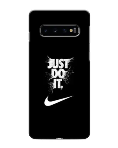 Чехол для Samsung Galaxy s10 Plus с картинкой «Текстовый принт Nike»