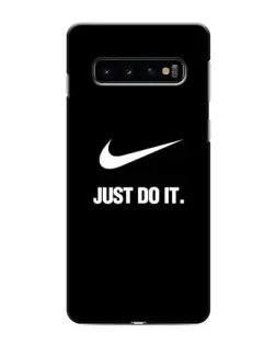Чехол для Samsung Galaxy s10 Plus с картинкой «Классический принт Nike»