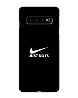 Чехол для Samsung Galaxy s10 Plus с картинкой «Минимализм от Nike»