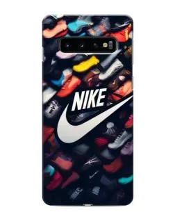 Чехол для Samsung Galaxy s10 Plus с картинкой «Коллекция кроссовок Nike»