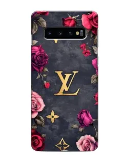 Чехол для Samsung Galaxy s10 Plus с картинкой «Цветочный Louis Vuitton» Чехол для Samsung Galaxy s10 Plus с картинкой «Цветочный Louis Vuitton»