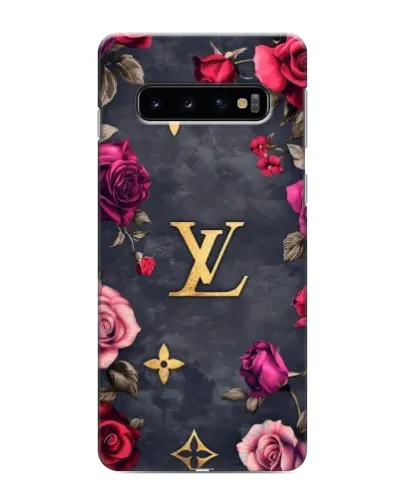 Чехол для Samsung Galaxy s10 Plus с картинкой «Цветочный Louis Vuitton»