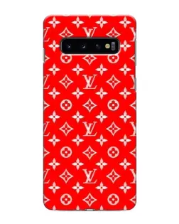 Чехол для Samsung Galaxy s10 Plus с картинкой «Яркий паттерн LV»