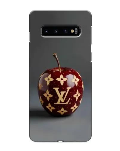 Чехол для Samsung Galaxy s10 Plus с картинкой «Красное яблоко LV»