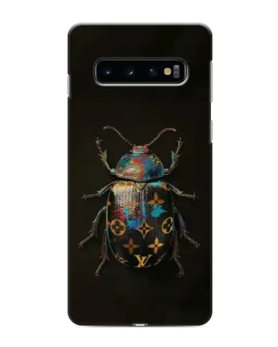 Чехол для Samsung Galaxy s10 Plus с картинкой «LV — мраморный принт»