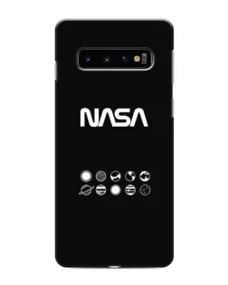 Чехол для Samsung Galaxy s10 Plus с картинкой «NASA — технический принт»
