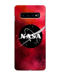 Чехол для Samsung Galaxy s10 Plus с картинкой «NASA — красная туманность»