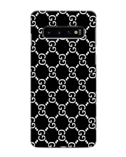 Чехол для Samsung Galaxy s10 Plus с картинкой «Gucci — сетчатый паттерн»