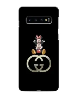 Чехол для Samsung Galaxy s10 Plus с картинкой «Минни Маус на лого» Чехол для Samsung Galaxy s10 Plus с картинкой «Минни Маус на лого»