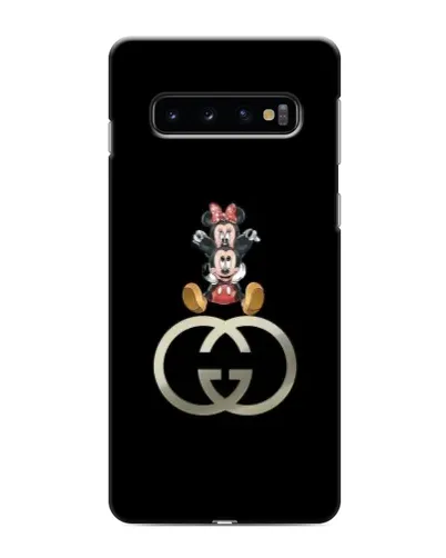 Чехол для Samsung Galaxy s10 Plus с картинкой «Минни Маус на лого»