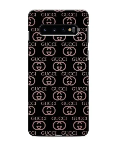 Чехол для Samsung Galaxy s10 Plus с картинкой «Классическая монограмма Gucci»