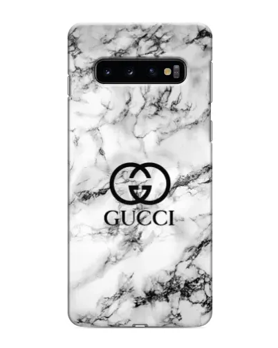 Чехол для Samsung Galaxy s10 Plus с картинкой «Gucci — мраморный шик»