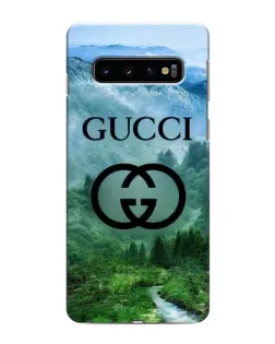 Чехол для Samsung Galaxy s10 Plus с картинкой «Gucci — горный пейзаж» Чехол для Samsung Galaxy s10 Plus с картинкой «Gucci — горный пейзаж»
