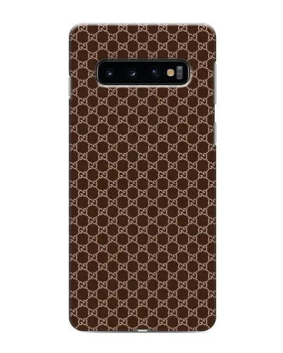 Чехол для Samsung Galaxy s10 Plus с картинкой «Gucci — шоколадная сетка» Чехол для Samsung Galaxy s10 Plus с картинкой «Gucci — шоколадная сетка»