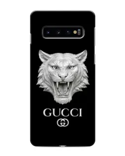 Чехол для Samsung Galaxy s10 Plus с картинкой «Gucci — серебряный лев» Чехол для Samsung Galaxy s10 Plus с картинкой «Gucci — серебряный лев»