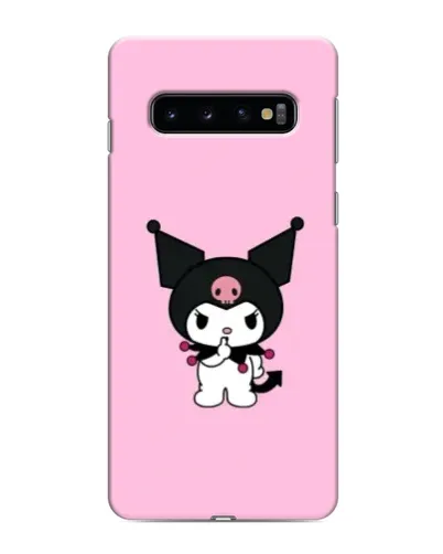 Чехол для Samsung Galaxy s10 Plus с картинкой «Kuromi — розовая нежность»