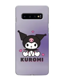 Чехол для Samsung Galaxy s10 Plus с картинкой «Kuromi — фиолетовый арт» Чехол для Samsung Galaxy s10 Plus с картинкой «Kuromi — фиолетовый арт»