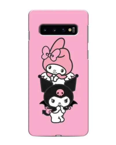 Чехол для Samsung Galaxy s10 Plus с картинкой «My Melody и Kuromi»