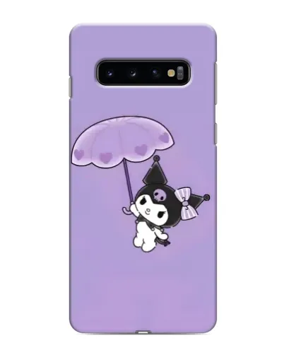 Чехол для Samsung Galaxy s10 Plus с картинкой «Kuromi с зонтиком»