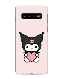 Чехол для Samsung Galaxy s10 Plus с картинкой «Kuromi и сердце» Чехол для Samsung Galaxy s10 Plus с картинкой «Kuromi и сердце»