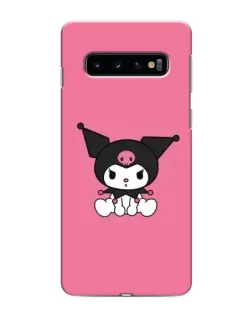 Чехол для Samsung Galaxy s10 Plus с картинкой «Хмурая Kuromi» Чехол для Samsung Galaxy s10 Plus с картинкой «Хмурая Kuromi»