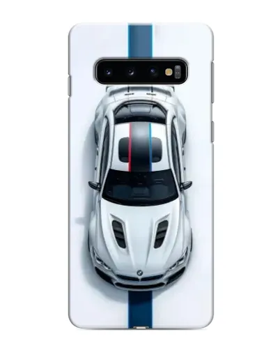 Чехол для Samsung Galaxy s10 Plus с картинкой «Вид сверху — BMW M»