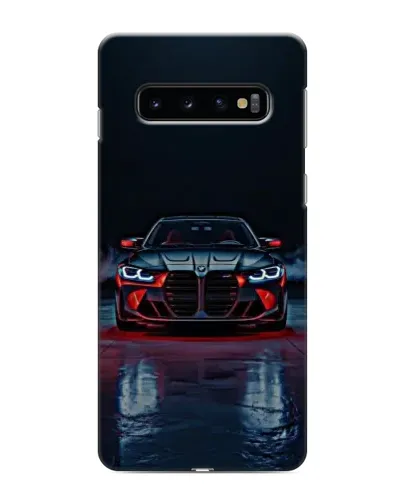 Чехол для Samsung Galaxy s10 Plus с картинкой «BMW на мокрой дороге»