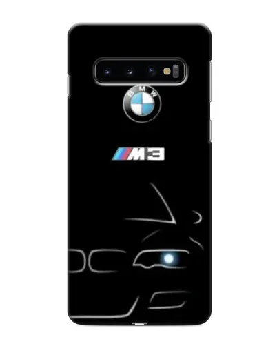 Чехол для Samsung Galaxy s10 Plus с картинкой «Минималистичный принт BMW M3»