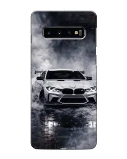 Чехол для Samsung Galaxy s10 Plus с картинкой «BMW сквозь туман»