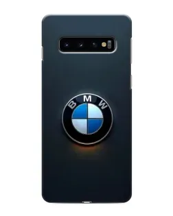 Чехол для Samsung Galaxy s10 Plus с картинкой «Логотип BMW — минимализм»