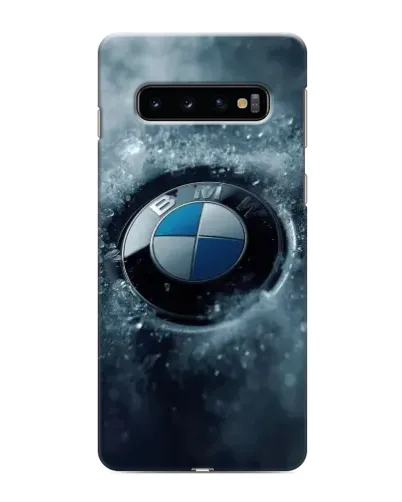 Чехол для Samsung Galaxy s10 Plus с картинкой «Логотип BMW — лед» Чехол для Samsung Galaxy s10 Plus с картинкой «Логотип BMW — лед»