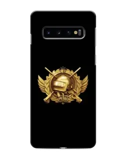 Чехол для Samsung Galaxy s10 Plus с картинкой «PUBG — оранжевый градиент»
