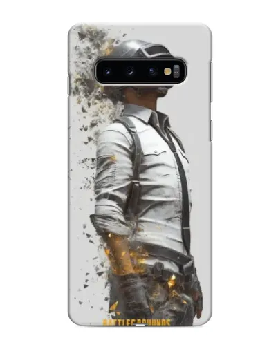 Чехол для Samsung Galaxy s10 Plus с картинкой «PUBG — боец в пыли»