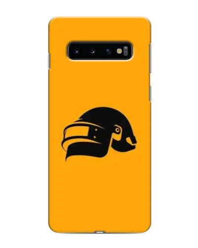 Чехол для Samsung Galaxy s10 Plus с картинкой «PUBG — золотой шлем»