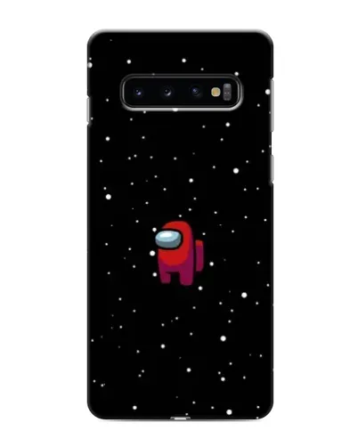 Чехол для Samsung Galaxy s10 Plus с картинкой «Красный Among Us»