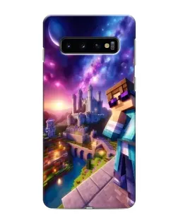 Чохол для Samsung Galaxy s10 Plus з картинкою «Стів та космос»