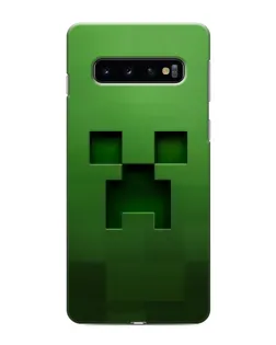 Чехол для Samsung Galaxy s10 Plus с картинкой «Крипер микро-дизайн»