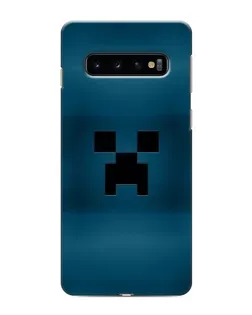 Чехол для Samsung Galaxy s10 Plus с картинкой «Крипер текстура»